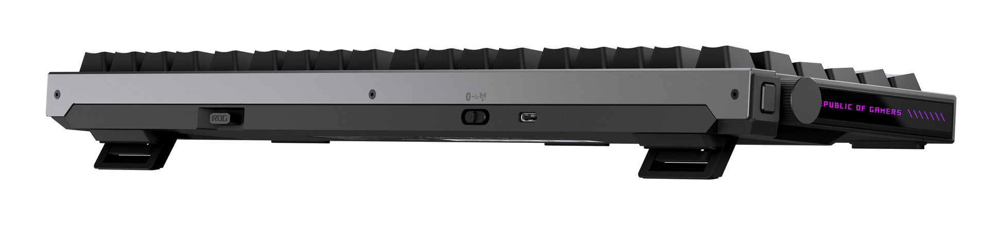 ASUS ROG Strix Morph 96 – Gaming-Tastatur 96% – Mechanisch – Bluetooth & 2,4 GHz USB-A – QWERTZ (DE)