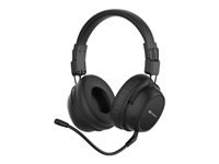 Sandberg FlexMic – Gaming-Headset Over-Ear – Bluetooth, ANC, Abnehmbares Mikrofon – Schwarz – bis 13 h