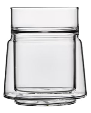 JACOB JENSEN Doppelwandglas – 210 ml, Ø 8,4 cm, H 9,5 cm, Borosilikatglas, Transparent, spülmaschinenfest