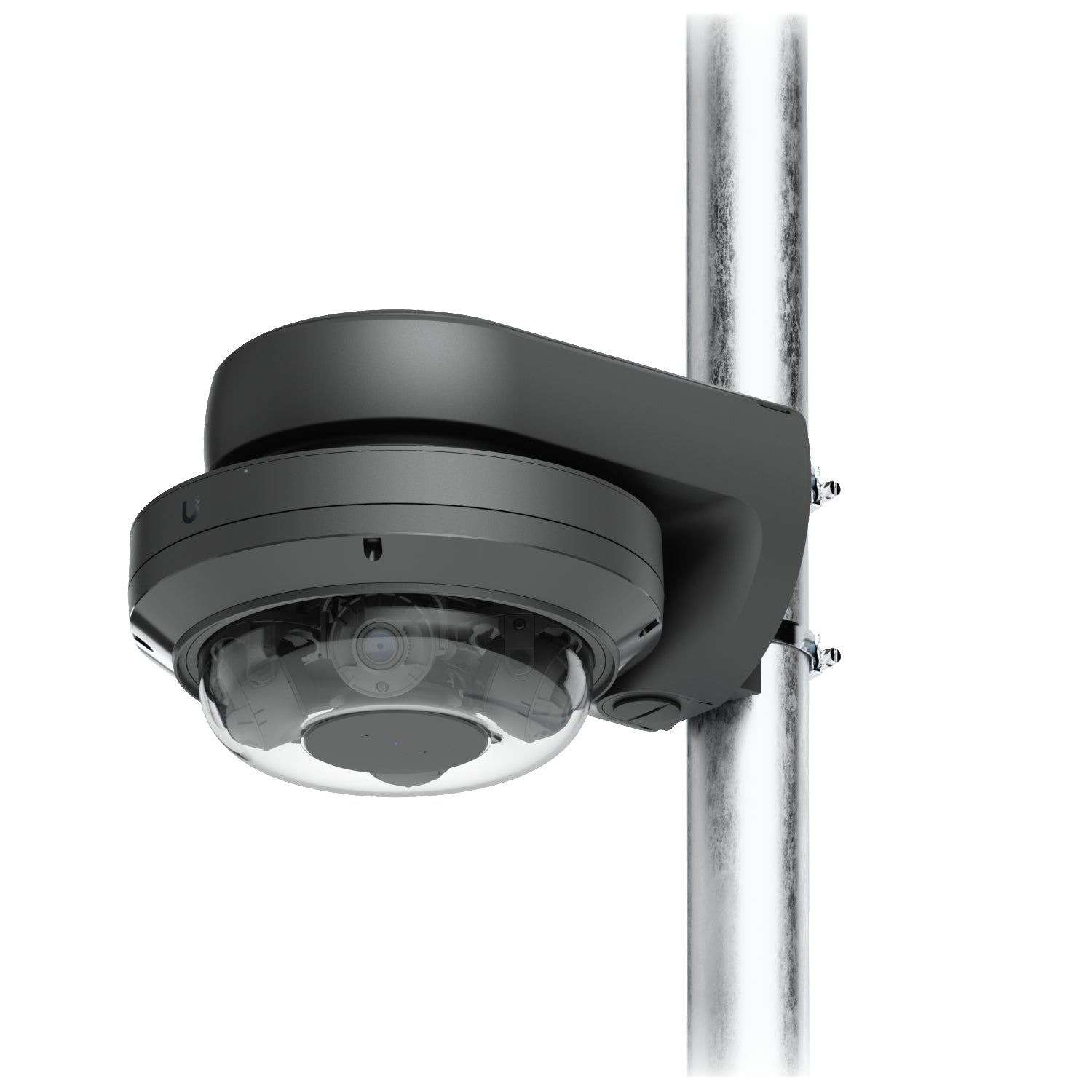 Ubiquiti Montageset Wand-/Masthalterung – für UVC-AI-MS-4 – Aluminium, Schwarz – 250 × 150 × 350 mm