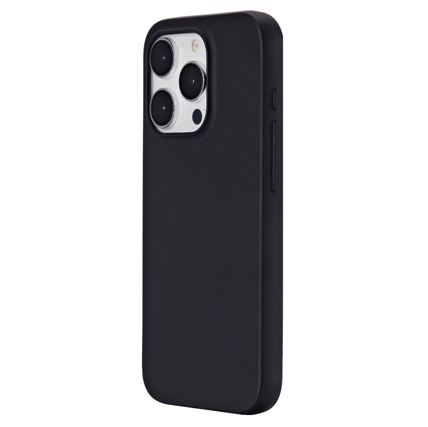 eSTUFF INFINITE (GRS) VIENNA Backcover – für Apple iPhone 15 Pro, TPU, schwarz, GRS-zertifiziert