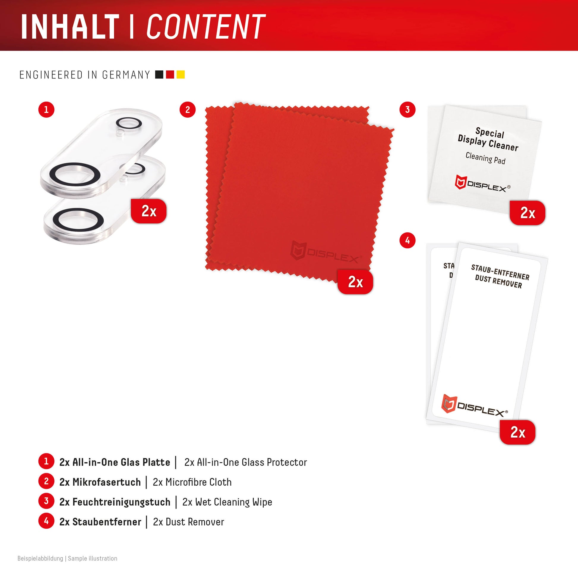 E.V.I. Kameralinsenschutz, 10H – für iPhone Air –  – Transparent