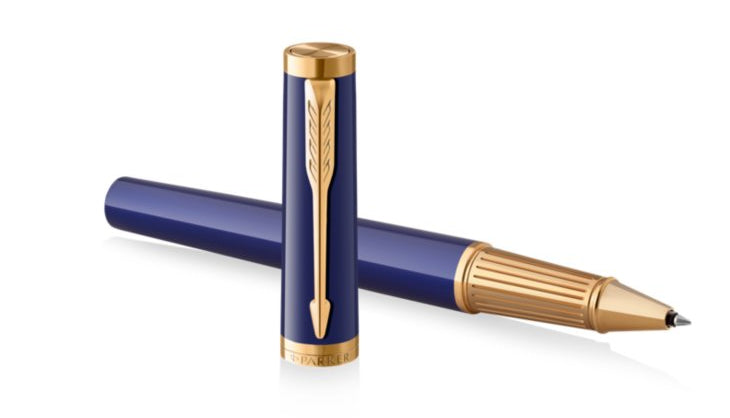 Parker Ingenuity – Tintenroller mit Kappe, Schwarz, Geschenkbox