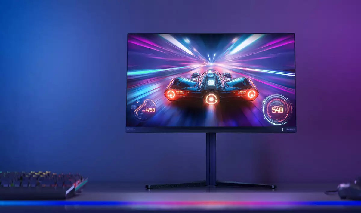 Philips 25M2N5200U/00 – Monitor, 24,5" 1920 × 1080 (Full HD), IPS, 390 Hz, 400 cd/m², Höhenverstellbar, USB-Hub
