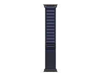 Apple Alpine Loop – Titan Schwarz, Marine, S, für Apple Watch