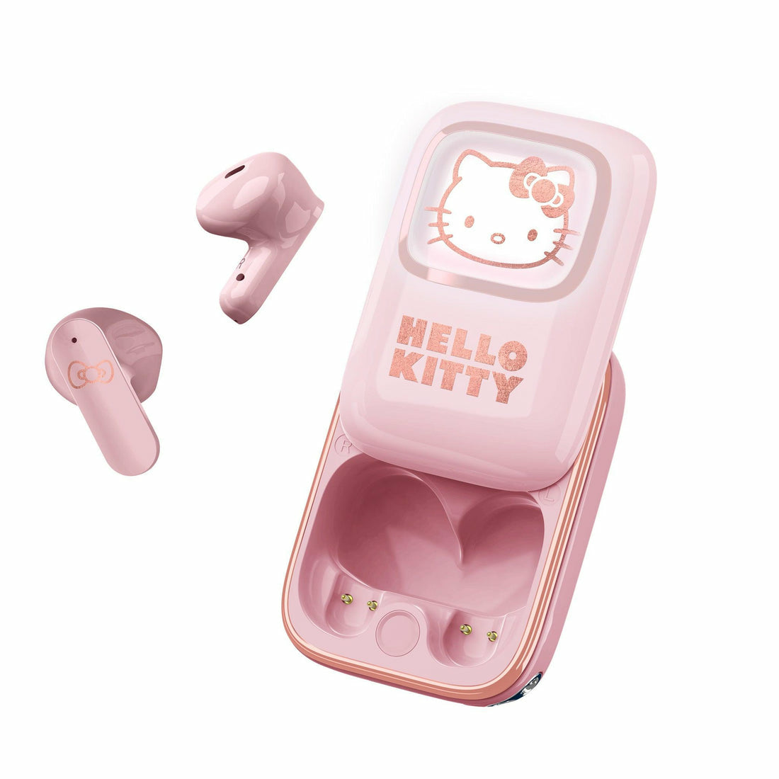 OTL Technologies OTL Hello Kitty Slide – True Wireless In-Ear Kopfhörer – Bluetooth 5.3, Touch-Steuerung – Rosa – bis 6 h