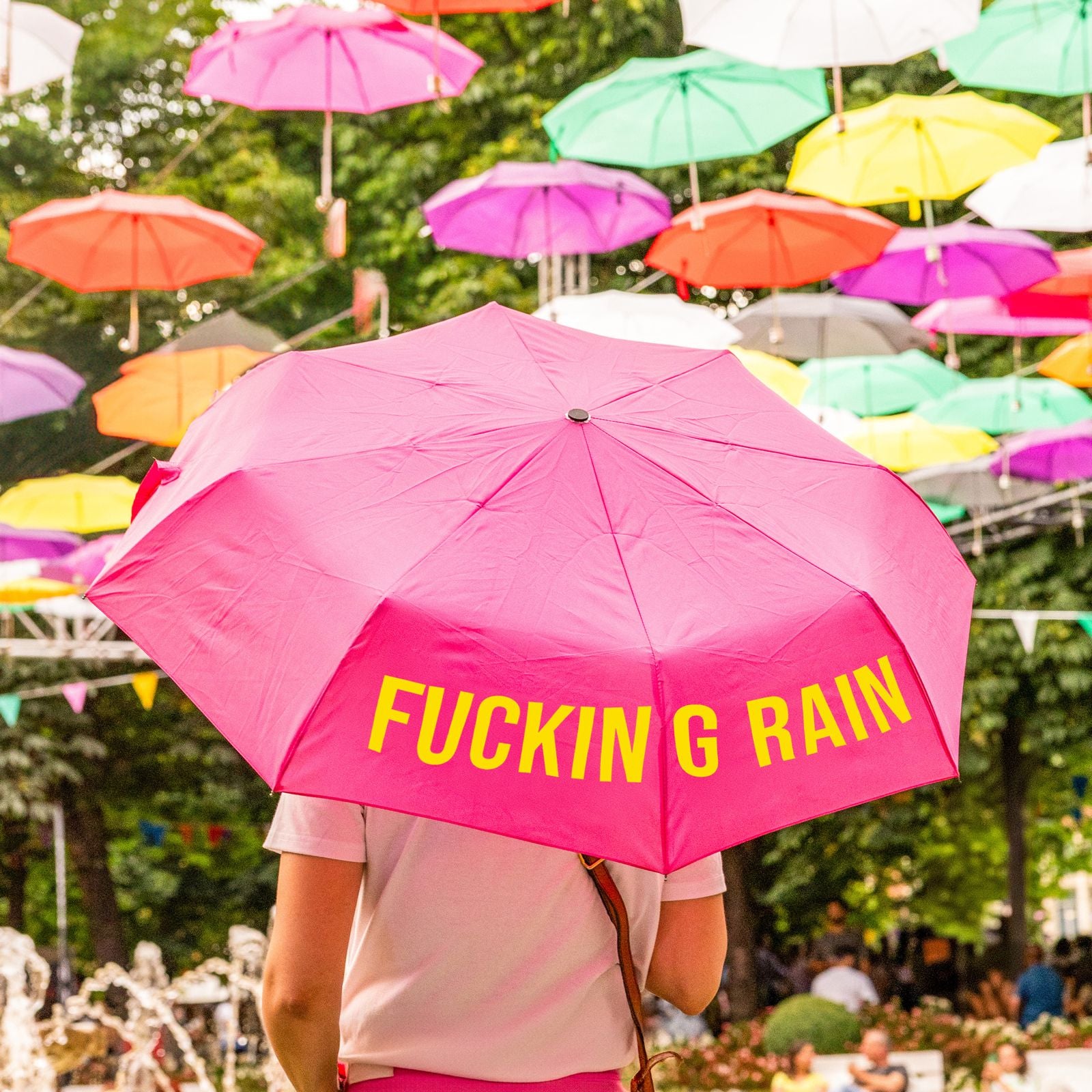 Trendform Taschenschirm – Pink