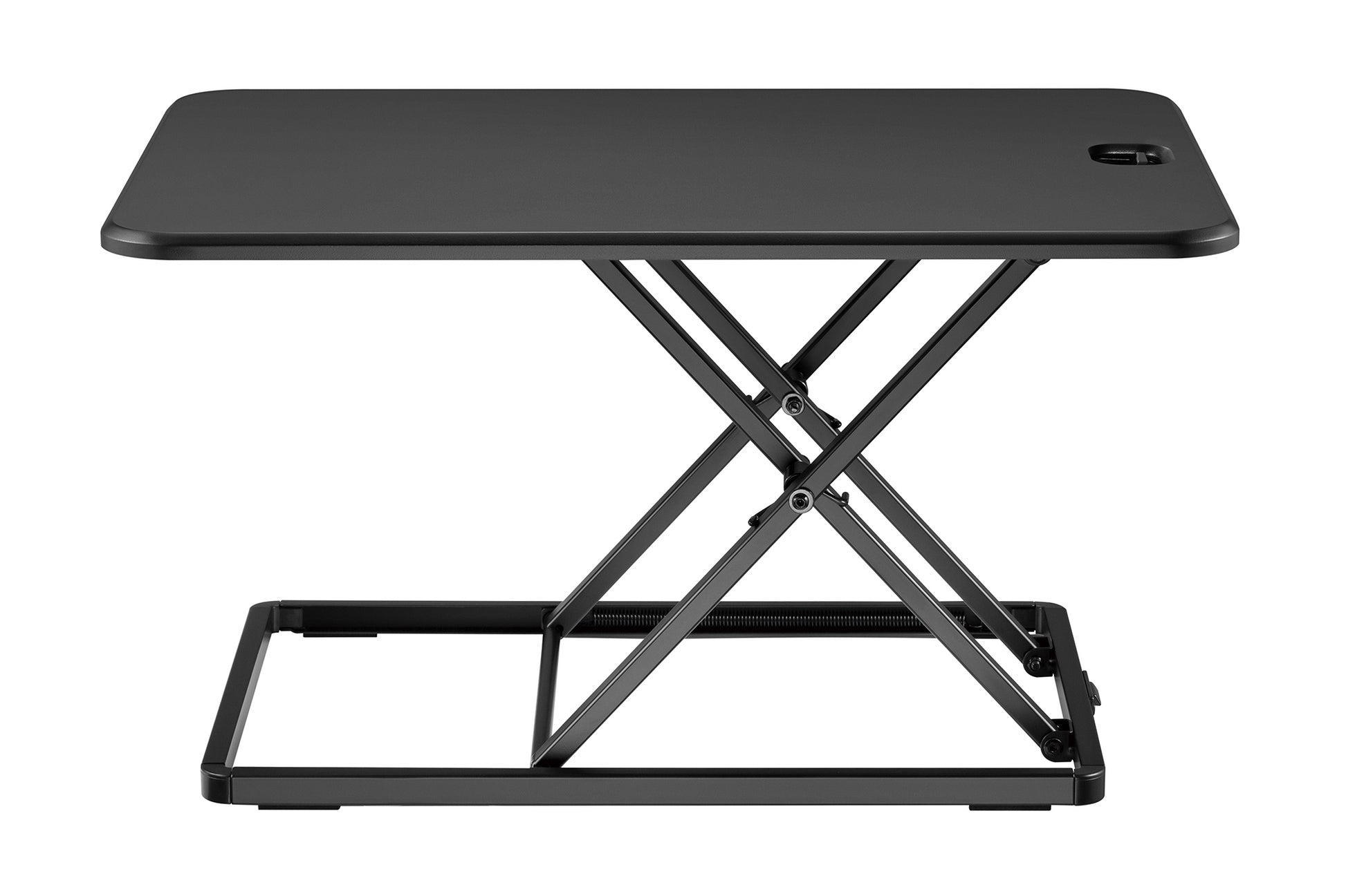 Digitus Schreibtischaufsatz, 67 × 47 cm, höhenverstellbar, schwarz