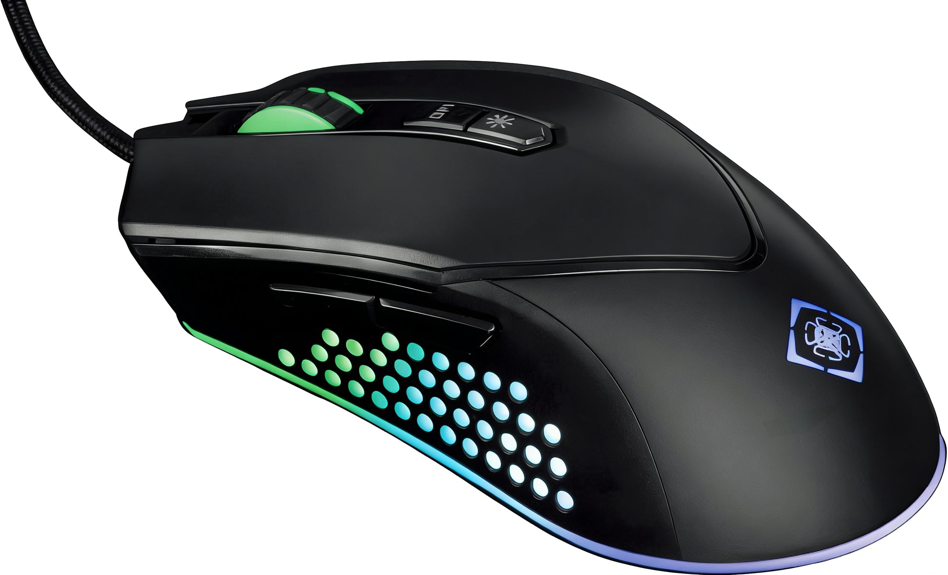 Deltaco Gaming GAM-113V2 – Tastatur-Maus-Set – Membran, RGB – verkabelt, USB-A – QWERTZ (CH) – schwarz