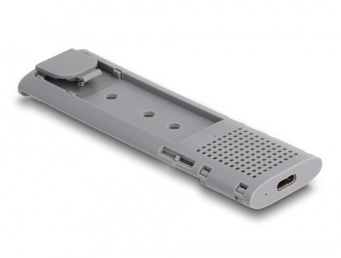 DeLOCK 1-Bay Gehäuse – M.2 NVMe/PCIe, SATA SSD, USB-C 10 Gbit/s