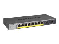 NETGEAR GS110TP v3 – Managed Switch – 8×GbE, 2×SFP, L2+/L3, PoE+ 70 W