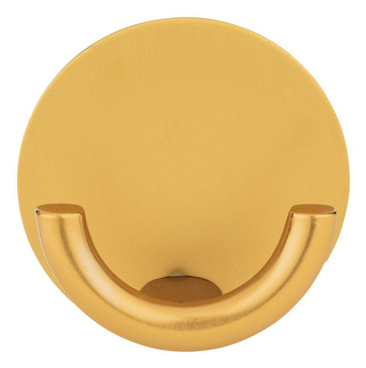 Wenko Haken – Edelstahl, Klebestreifen, Ø5,3×2,5 cm, Gold