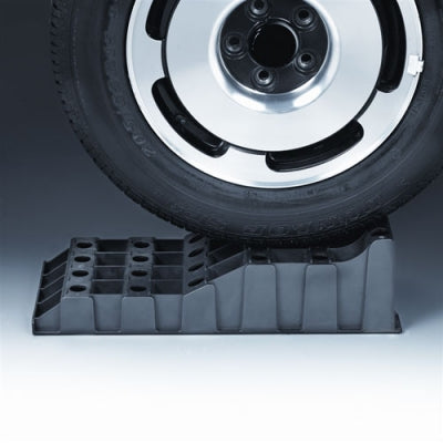 Froli Auffahrkeil – schlagfest, 2500 g – 235×150×575 mm – schwarz – 2 Stk.