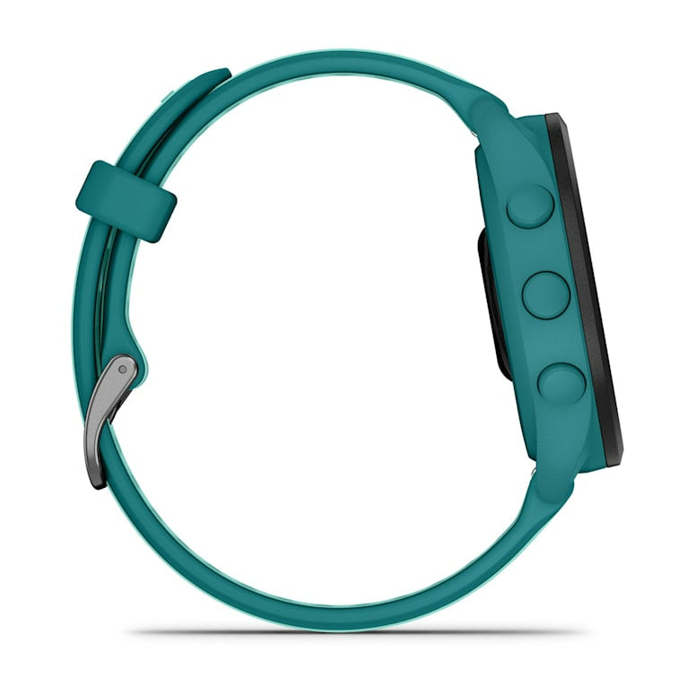Garmin Forerunner 165 Music – GPS-Smartwatch – 43 mm, 1,2", GPS, WLAN, 50 m, Türkis, Sportarmband