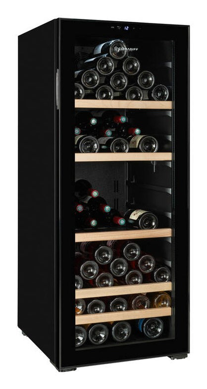 Climadiff Weinkühlschrank GARDE200D – 203 l, 220/240 V, Kompressor, Energieeffizienzklasse F