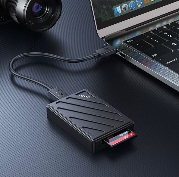 ONIT F02807 Kartenleser – CFexpress Typ B – USB‑C (USB4) 40 Gbit/s