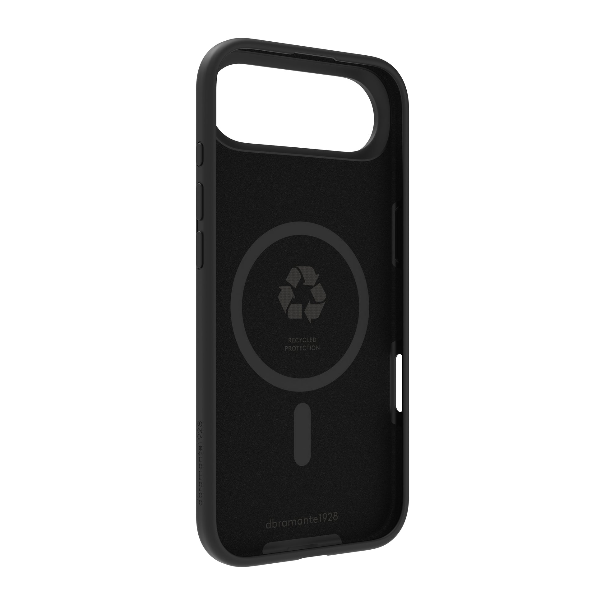 dbramante1928 Monaco MS Backcover – für Apple iPhone 17 Air, Schwarz, staubresistent, kratzresistent