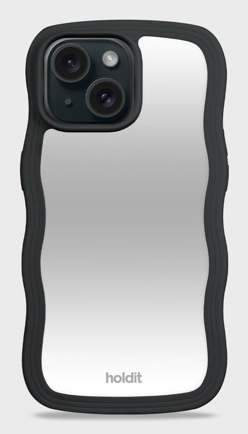HoldIt Backcover – für Apple iPhone 17 Pro – schwarz/transparent – TPU