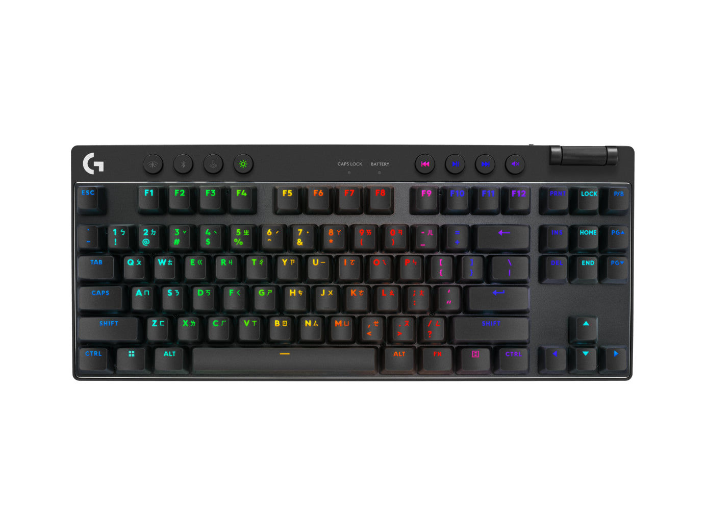 Logitech G PRO X TKL – Tastatur – Mechanisch, RGB – Bluetooth & 2,4 GHz USB-A (Empfänger) – QWERTZ (CH) – Schwarz