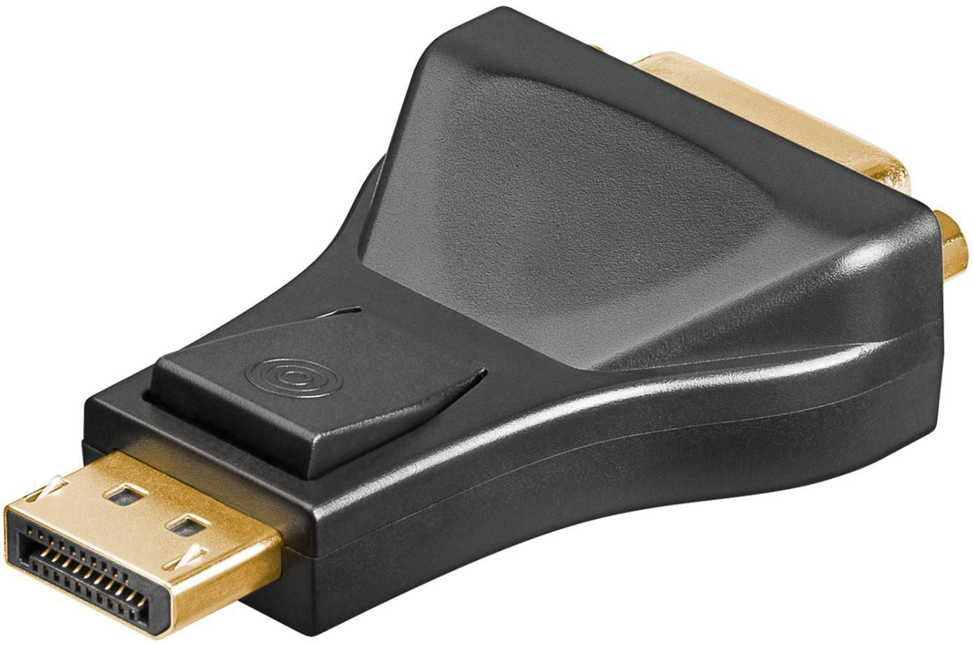 Microconnect DPDVI Adapter DisplayPort zu DVI-D – Dual-Link DVI, DisplayPort 1.2, HDCP – Grau