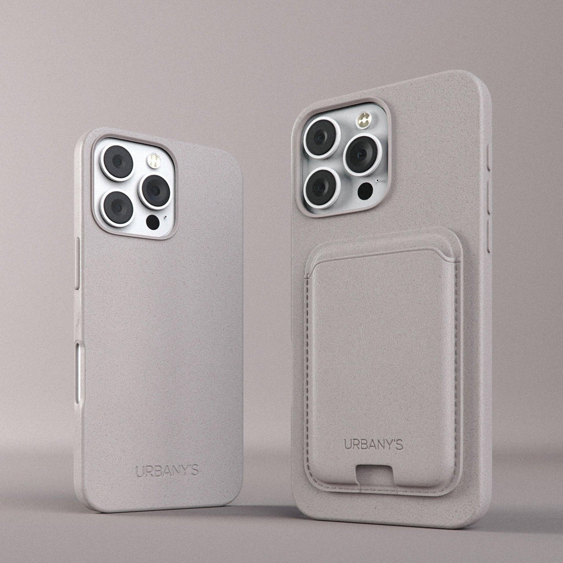 Urbany's Urbanys – Backcover – für Apple iPhone 17 – Taupe – MagSafe-kompatibel