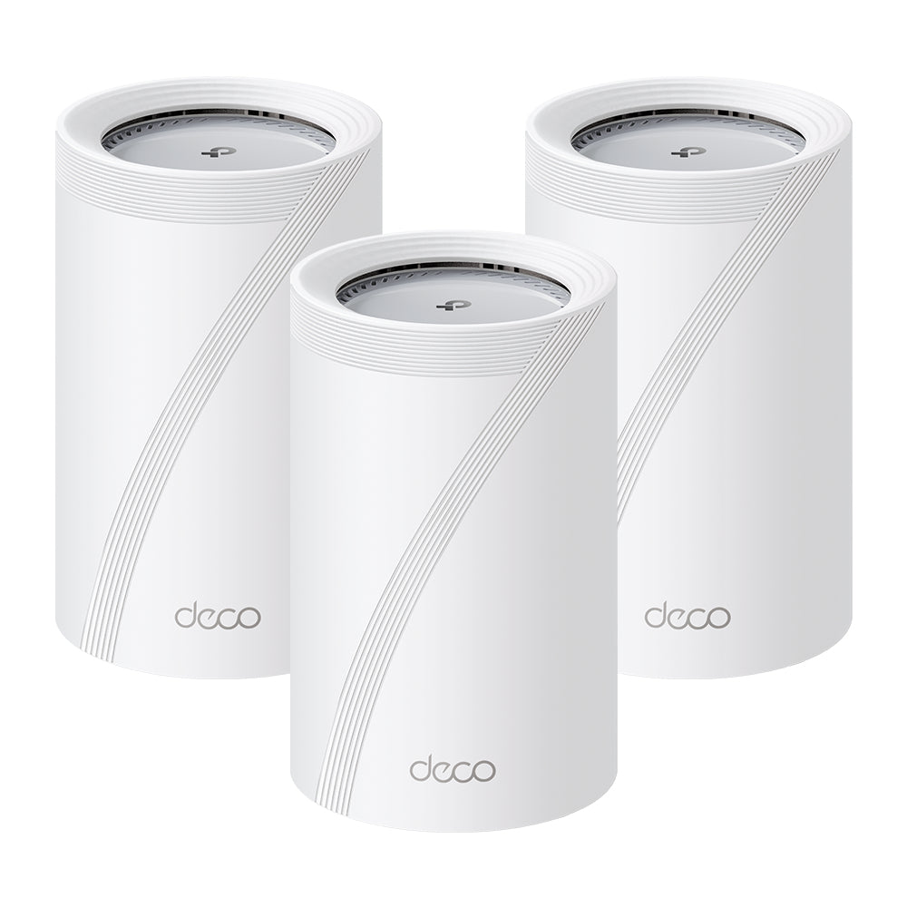 TP-Link Deco BE65 Pro (BE9300) – Access Point – Wi‑Fi 7 (2,4/5/6 GHz), 11,0 Gbit/s, 2×5GbE, 1×2,5GbE