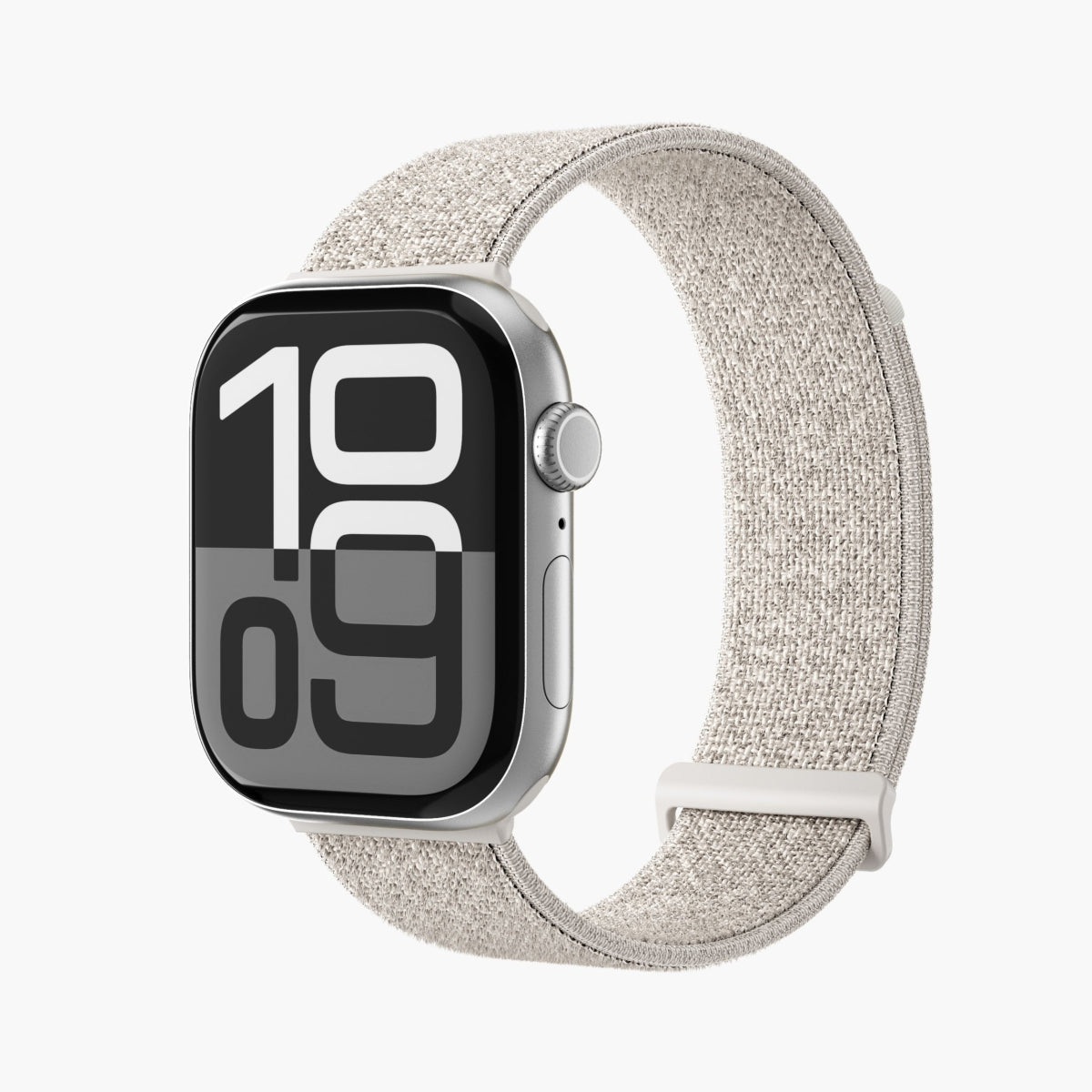 Vonmählen Fitness Loop 2 – Armband – für Apple Watch (diverse Grössen), Creme, Nylon