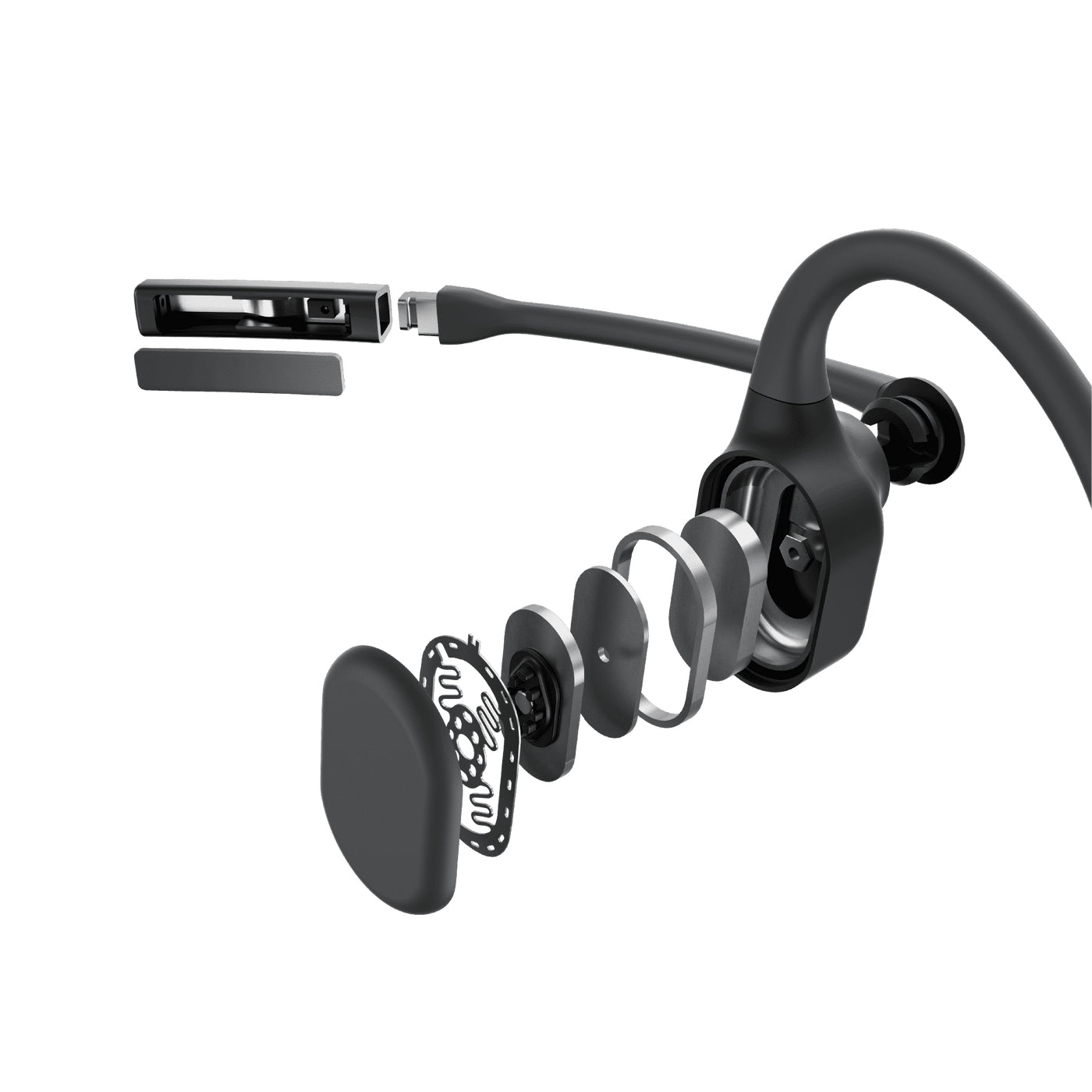 SHOKZ OPENCOMM2 UC 2025 UPGRADE – Headset – Noise-Cancelling-Mikrofon