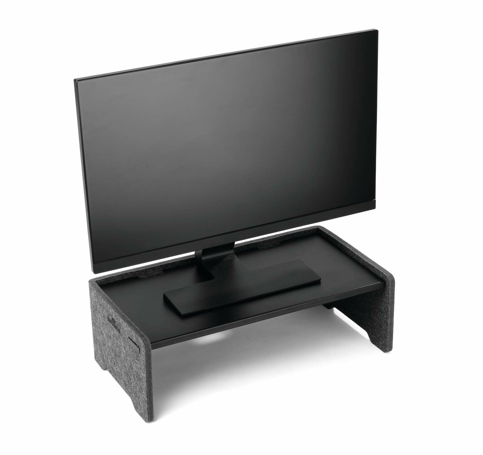 Durable EFFECT – Monitor-Tischständer – 1 Monitor – bis 10 kg/Monitor – höhenverstellbar – Anthrazit