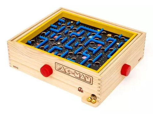 BRIO Pac-Man Labyrinth – Brettspiel, 2–4 Spieler, ab 6 Jahren, EN