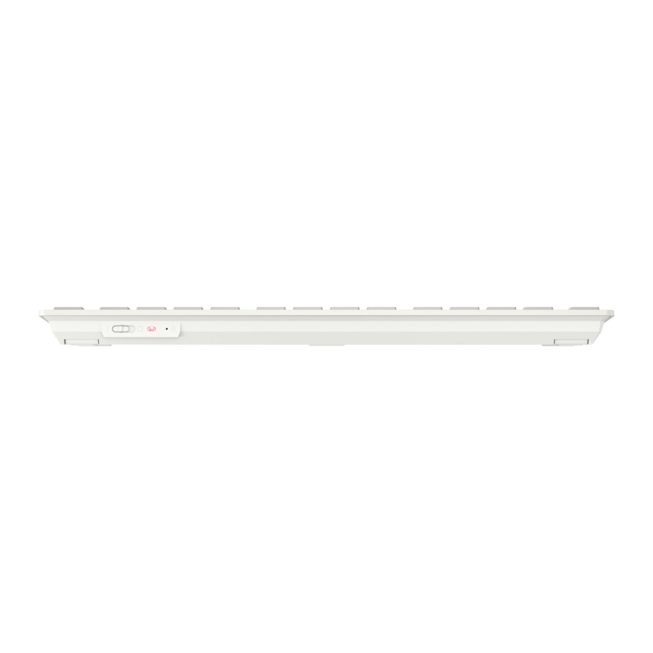 CHERRY KW 7100 Mini – Tastatur, kabellos (Bluetooth), FR-Layout (FR), Weiss – für macOS