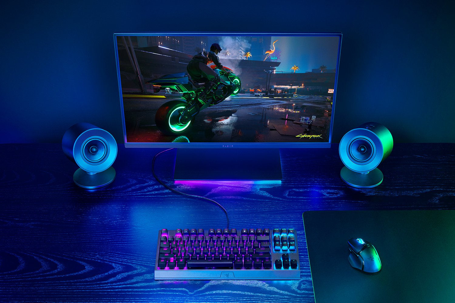 Razer Nommo V2 X, Paar – PC-Lautsprecher-Set – 2.0, THX, Bluetooth 5.0, USB-C, Schwarz