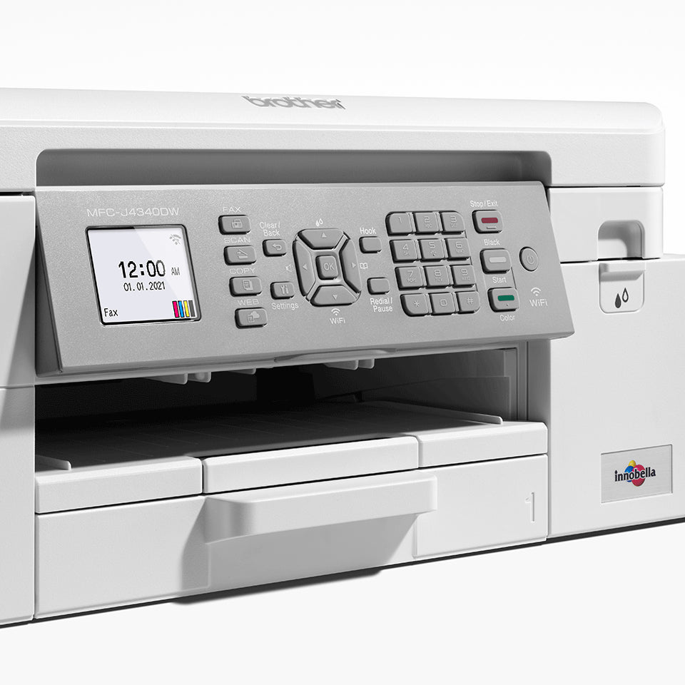 Brother MFC-J4340DWE – Farbtintenstrahl-Multifunktionsdrucker, A4, 4-in-1, Duplex, ADF, WLAN, AirPrint, Mopria