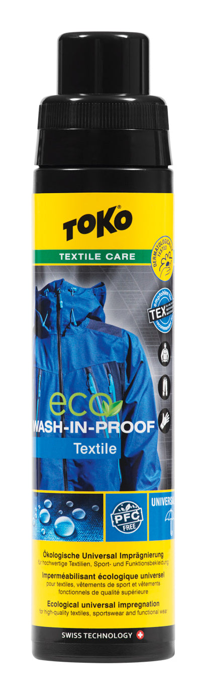 TOKO Imprägnierung für Maschinenwäsche, Farbe Eco Care Wash In – 250 ml
