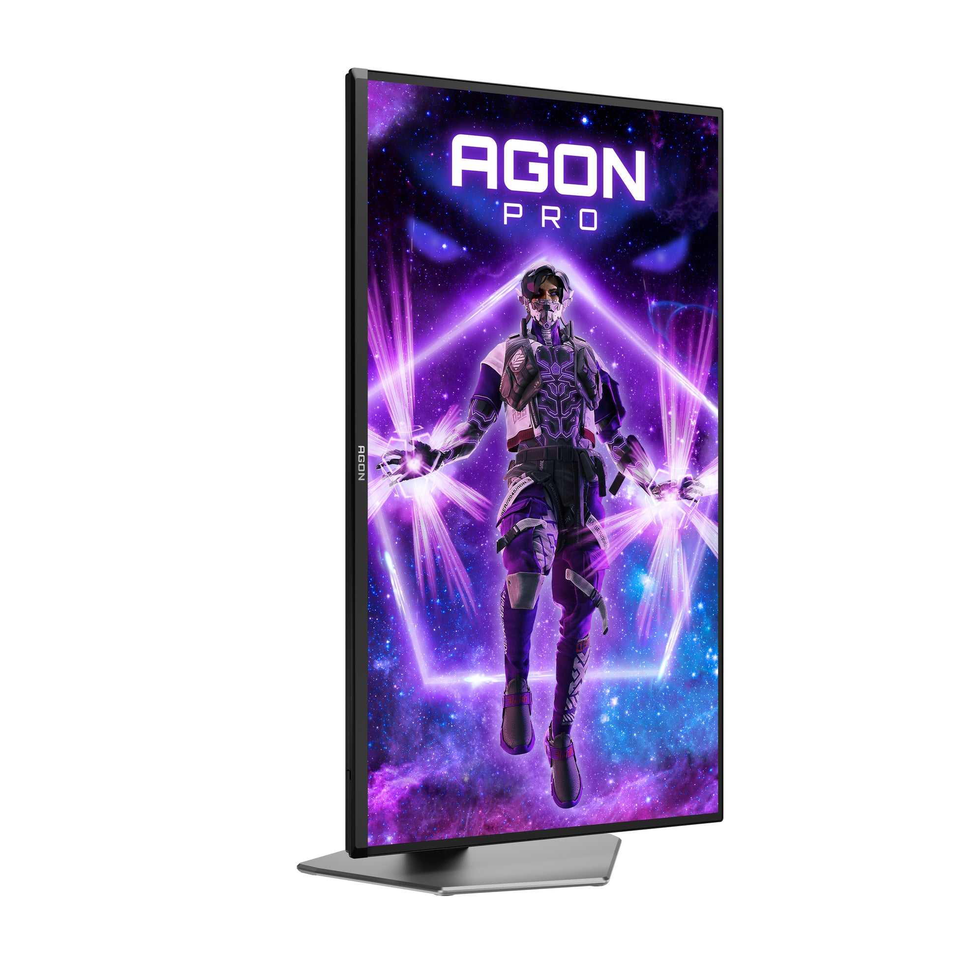 AOC AG326UD – Monitor, 31,5", OLED, 165 Hz, 250 cd/m², USB-Hub, Lautsprecher, VESA 100 × 100, Schwarz