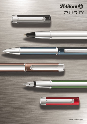 Pelikan PURA – Federspitze M – Anthrazit – Patronen