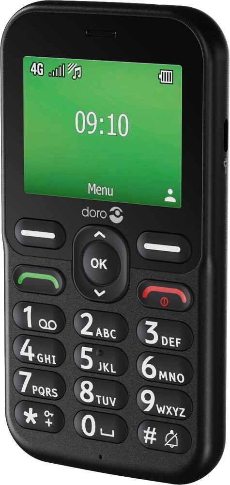 Doro Leva E10 – 2,4" – Schwarz