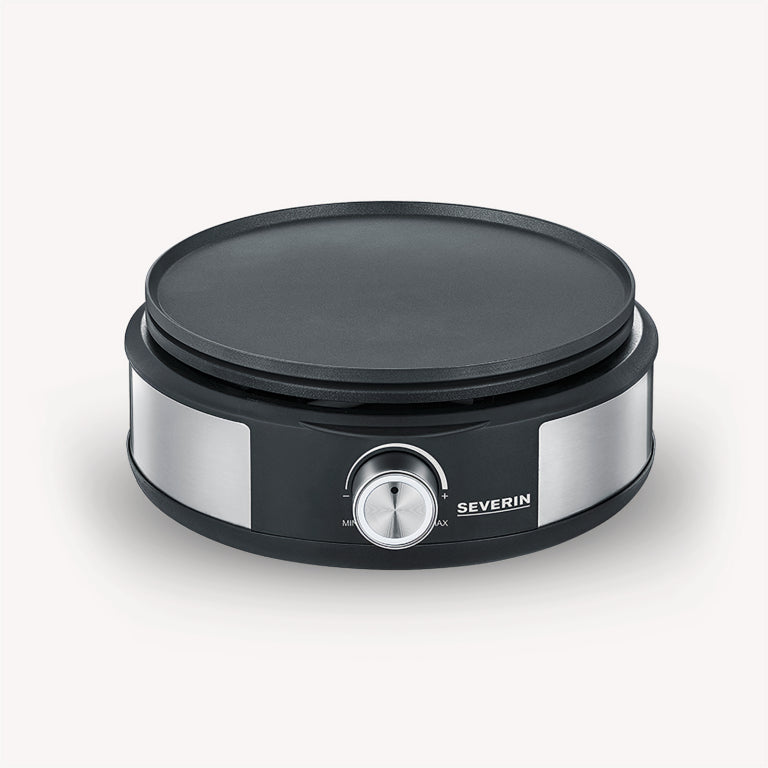 Severin Fondue-Set 2471000 – Edelstahl, 8 Personen, elektrisch – schwarz/Edelstahl