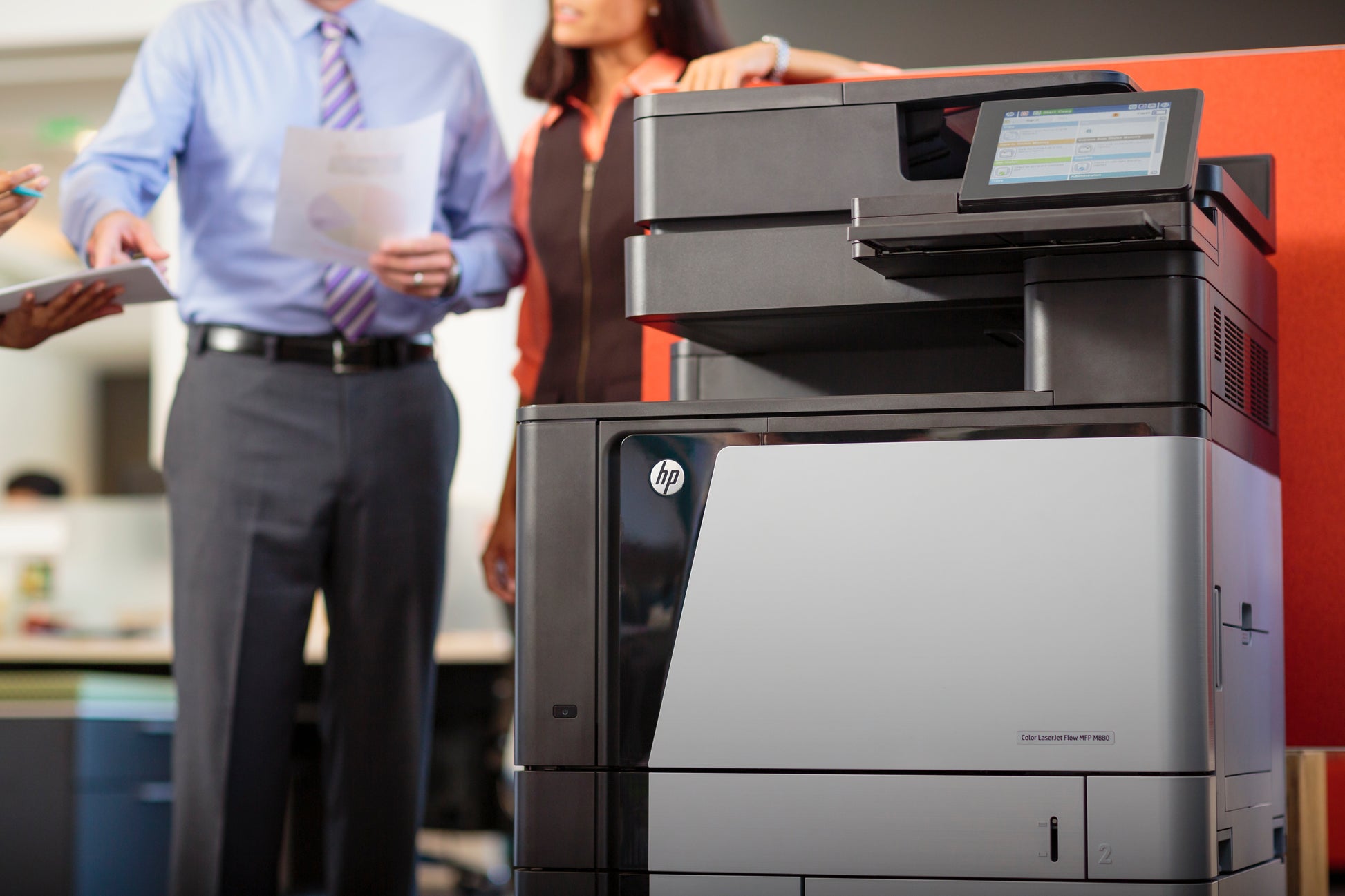 HP COLOR LASERJET EP FLOW M880Z – Farbiges Laser-MFP
