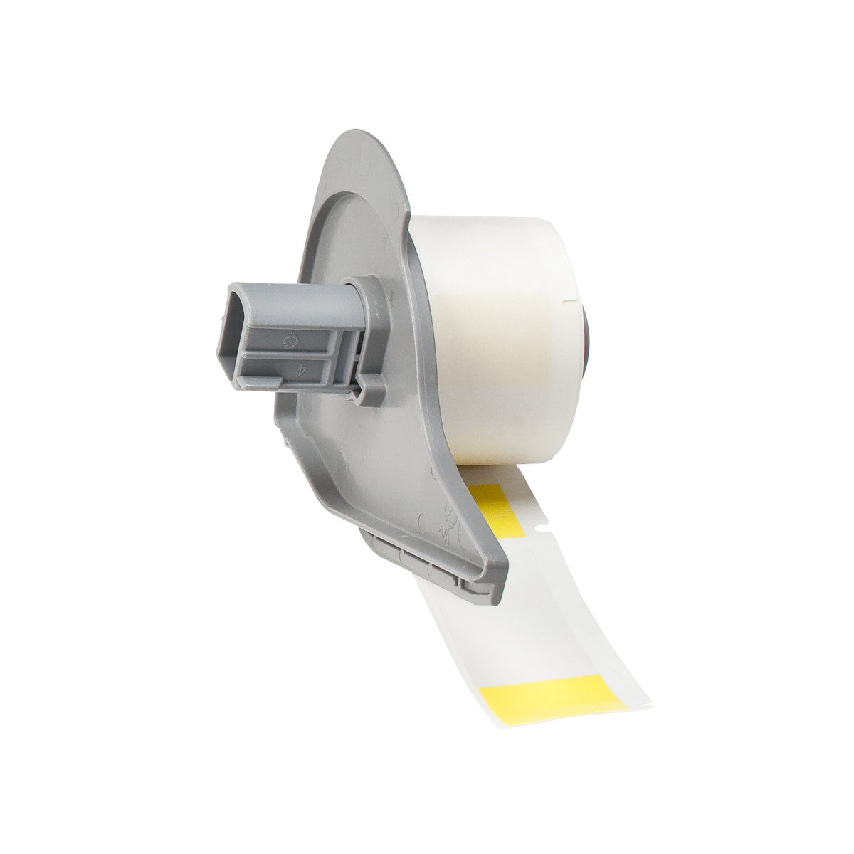 Brady Etiketten (Rolle) 25 × 64 mm – selbstlaminierendes Vinyl, gelb – Thermotransfer – für BMP71, M710