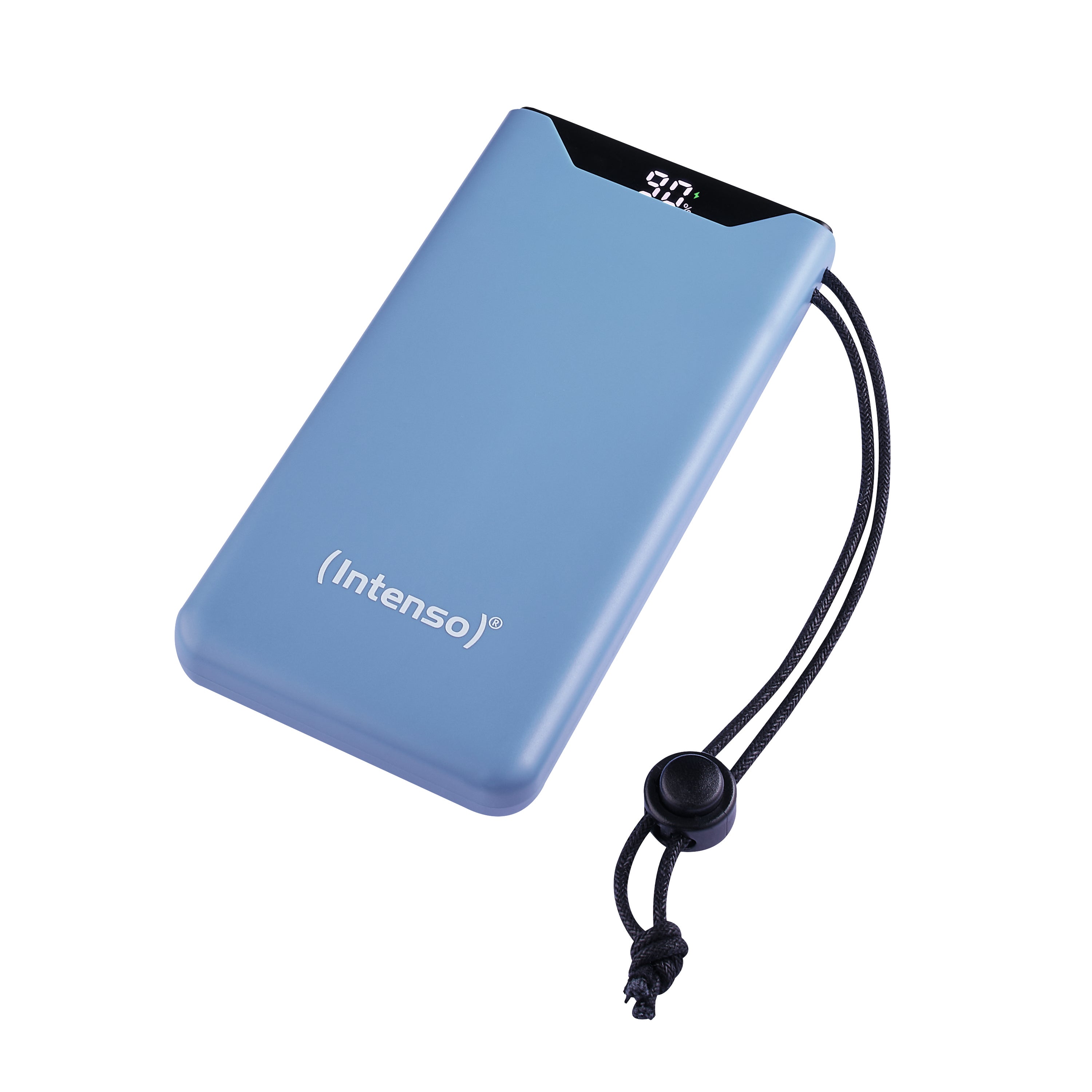 Intenso F10000 Powerbank 10'000 mAh – 20 W PD, 1× USB-C, 1× USB-A, Blau