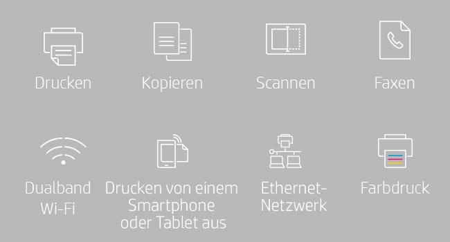 HP Color LaserJet Pro MFP M283fdw – Farbdruck, 21 Seiten/min