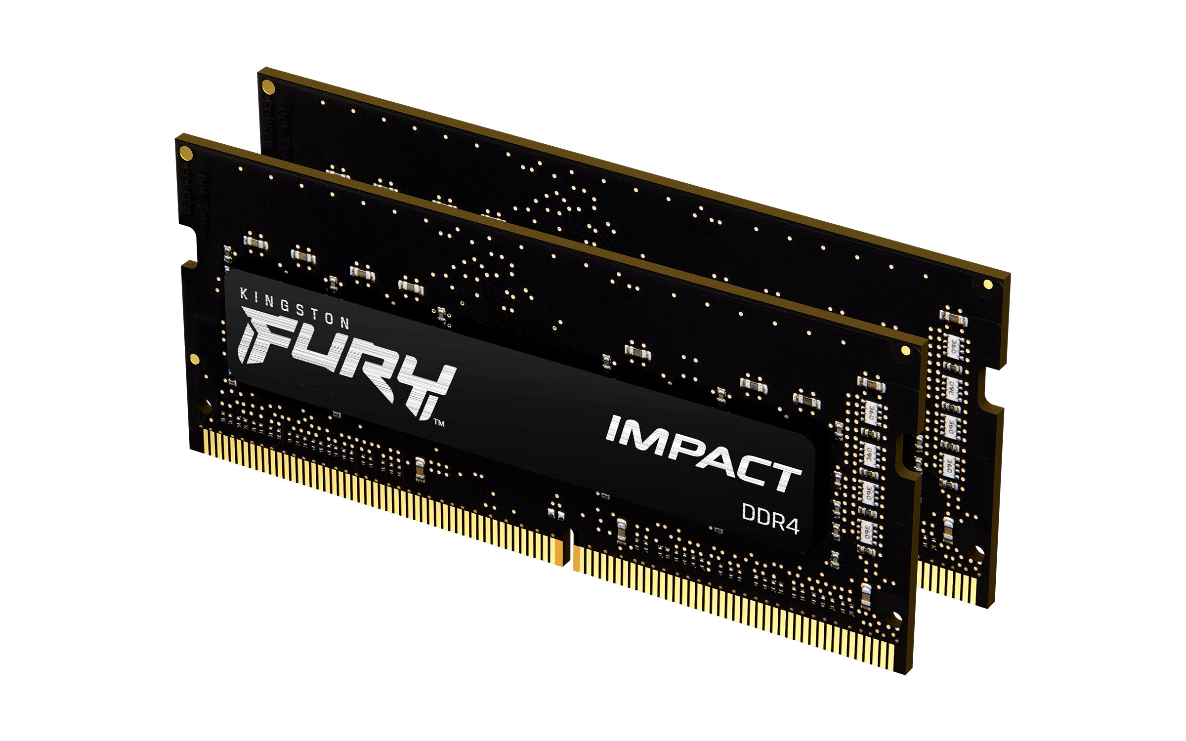 Kingston Technology Kingston FURY Impact – DDR4 SO-DIMM 32 GB (2×16 GB), 3200 MT/s CL20, 1,2 V, Kühlkörper