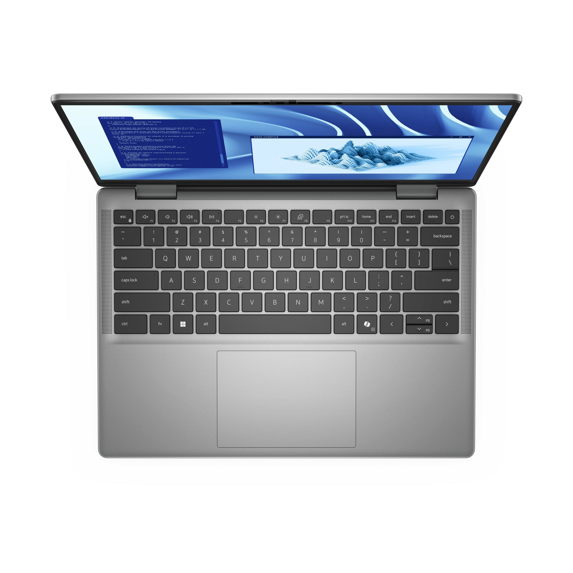 Dell Latitude 7455 – 14", 512 GB, 16 GB RAM, WLAN, Windows 11 Pro, Grau