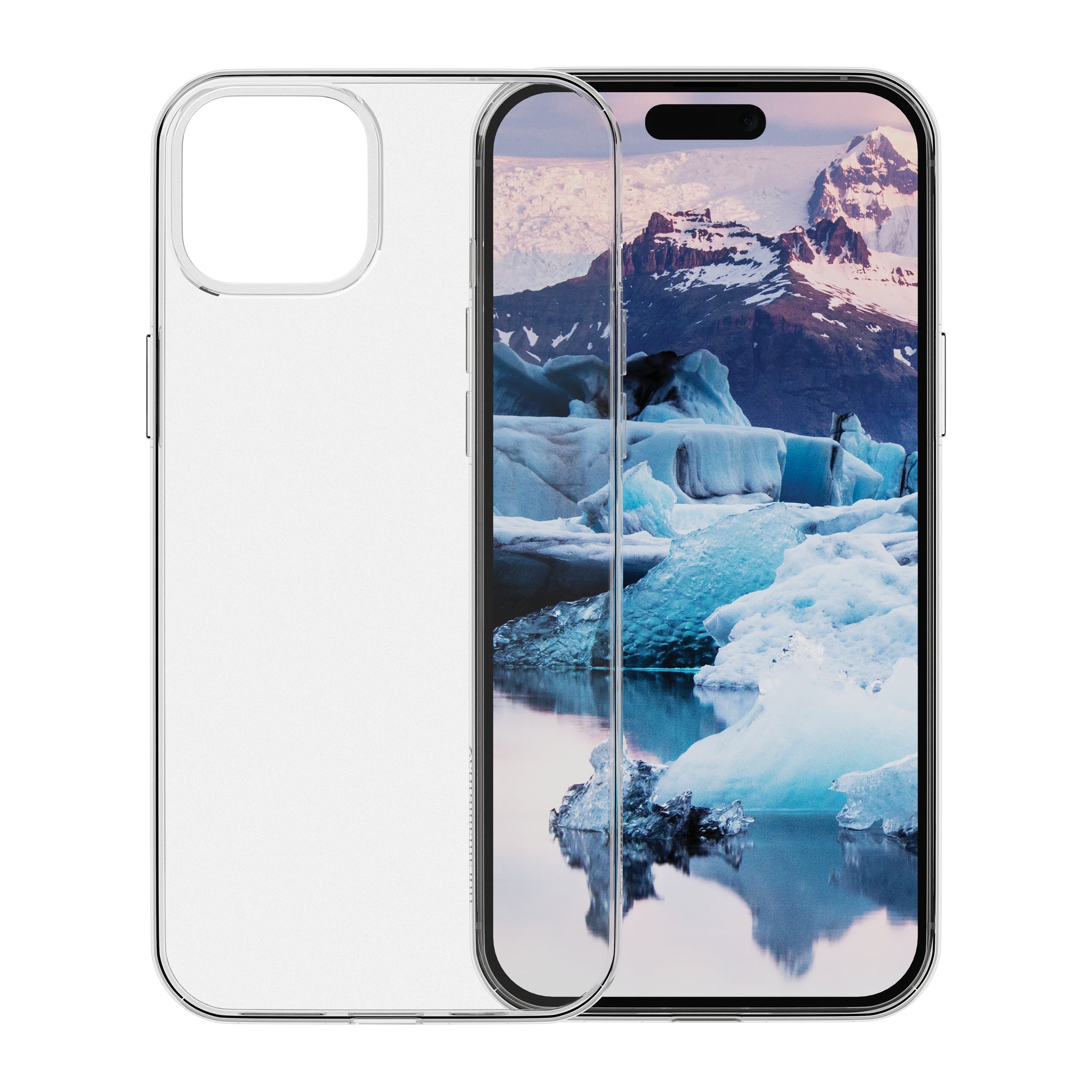 dbramante1928 Eco Case Nuuk Backcover – für Apple iPhone 15, Transparent, staubresistent, kratzresistent