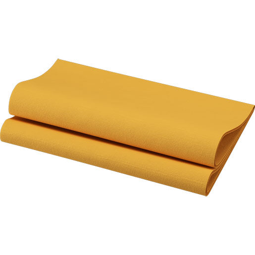 Duni Servietten Bio DSF Honig, goldgelb – 40 × 40 cm, 1-lagig – 60 Stück