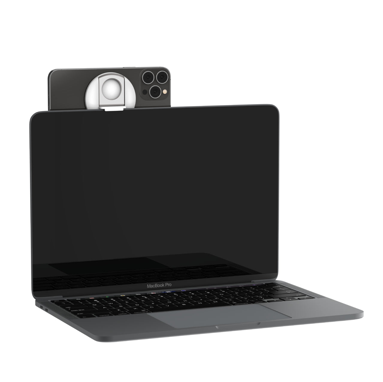 Belkin MagSafe Magnet-Halterung – für iPhone 12–14 und MacBook Pro/Air 13–16" – Weiss