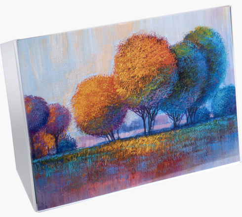 Exacompta Tischaufsteller – für A5 – 1 Fach – Hochformat – transparent – Acryl – 150×214×76 mm