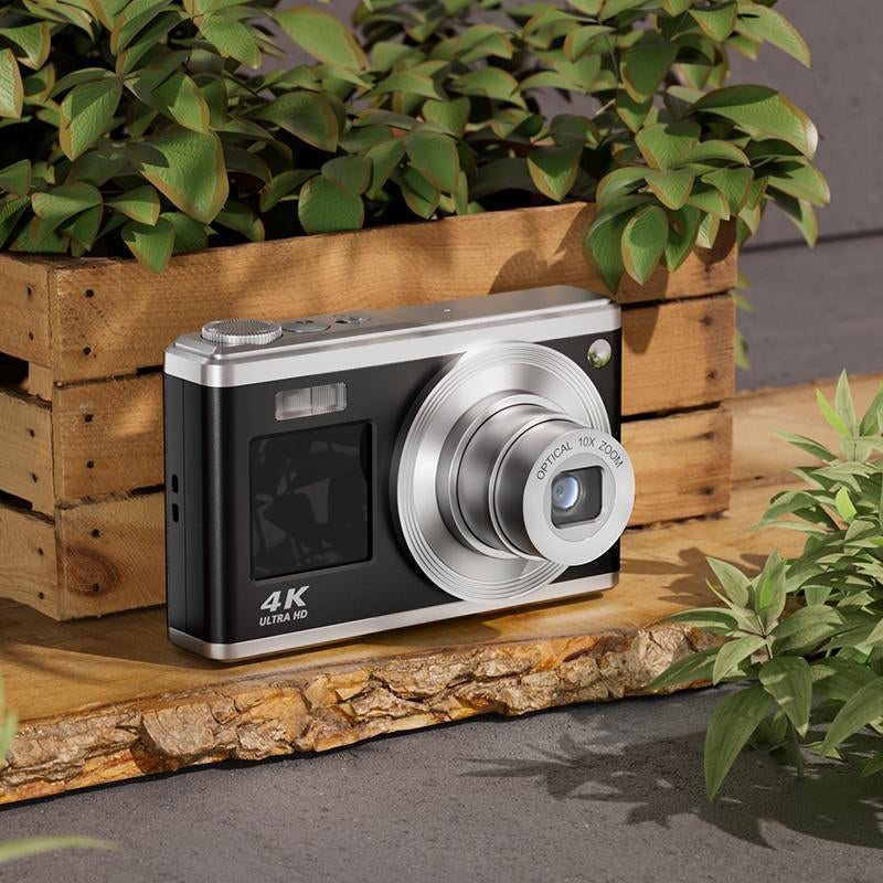 AgfaPhoto Realishot DC9200 Compact – 10× optischer Zoom, 24 MP, 4K, schwarz