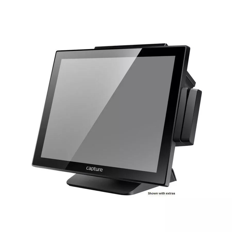 Capture Swordfish 15" POS All-in-One – 1024 × 768 Touch (4:3), Intel Celeron J6412, 8 GB RAM, 128 GB SSD, Win